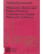 Nathan Rotenstreich • Philosophy, History and Politics