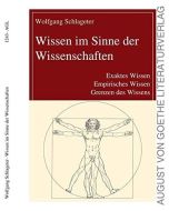 Wolfgang Schlageter • Wissen im Sinne der Wissenschaften
