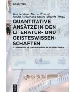 Quantitative Ansätze in den Literatur- und Geisteswissenschaften