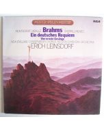 Johannes Brahms (1833-1897) • A German Requiem 2 LPs • Montserrat Caballé