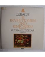 Zuzana Ruzickova: Bach (1685-1750) • 15 Inventionen und Sinfonien LP