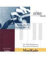 SineDux • Bartók, Bloch, Raphael, Martinù CD