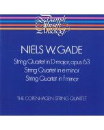 Niels Wilhelm Gade (1817-1890) • String Quartets CD • Copenhagen String Quartet