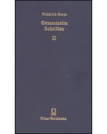 Friedrich Gentz • Gesammelte Schriften II