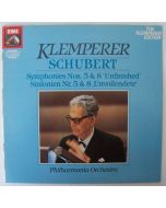 Otto Klemperer: Franz Schubert (1797-1828) • Symphonies Nos. 5 & 8 Unfinished LP