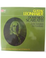 Domenico Scarlatti (1685-1757) • Zehn Sonaten für Cembalo LP • Gustav Leonhardt