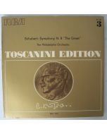 Arturo Toscanini: Franz Schubert (1797-1828) Symphony • N. 9 "The Great" LP
