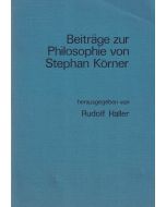 Beiträge zur Philosophie von Stephan Körner