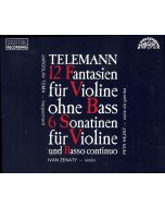 Telemann (1681-1767) • 12 Fantasien für Violine ohne Bass etc. 2 CDs