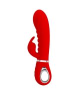 PRETTY LOVE - PRESCOTT MULTIFUNKTIONS-G-SPOT-VIBRATOR ROT