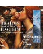 Chantal Masson-Bourque • Brahms | Joachim CD