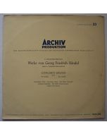 Georg Friedrich Händel (1685-1759) • Concerti grossi op. 6 Nr. 5 & 6 LP