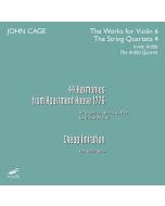 John Cage (1912-1992) • 44 Harmonies from Apartment House 1776 2 CDs