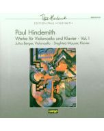 Paul Hindemith (1895-1963) • Werke für Violoncello und Klavier - Vol. I CD