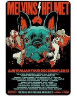 Melvins | Helmet Blechschild | Tin Sign