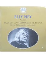Elly Ney: Johannes Brahms (1833-1897) • Klavierkonzert Nr. 2 B-Dur LP