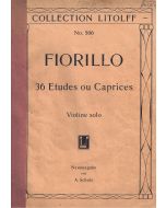 Federigo Fiorillo (1725-1823) • 36 Etudes ou Caprices