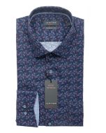 Jupiter Modern Fit Hemd rot, gemustert • 46 - XXL