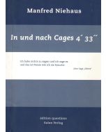 Manfred Niehaus • In und nach Cages 4'33"