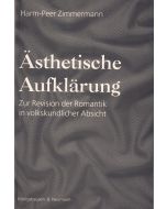 Harm-Peer Zimmermann • Ästhetische Aufklärung