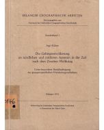 Die Gebirgsentvölkerung im nördlichen u. mittleren Apennin nach dem 2. Weltkrieg
