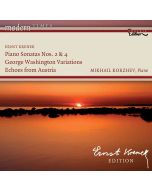 Ernst Krenek (1900-1991) • Piano Sonatas CD • Mikhail Korzhev