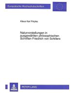 Naturvorstellungen in ausgew. philosophischen Schriften Friedrich von Schillers