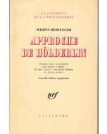 Martin Heidegger • Approche de Hölderlin