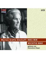 Marion Gräfin Dönhoff • Was mir wichtig war 2 CDs