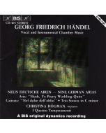 Georg Friedrich Händel (1685-1759) • Vocal and Instrumental Chamber Music CD