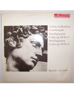 Ludwig van Beethoven (1770-1827) • Streichquartette op. 18 Nr. 1 & Nr. 2 LP • Borodin Quartett