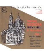 Václav Vodička (1715-1774) • 6 Sonatas Op. 1 CD