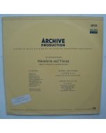 Mannheim and Vienna • Wolfgang Amadeus Mozart (1756-1791) LP