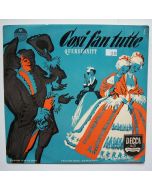 Wolfgang Amadeus Mozart (1756-1791) • Cosi fan Tutte 10" • Karl Böhm