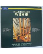 Charles-Marie Widor (1844-1937) • Symphonies pour Orgue No. 5 & 6 LP