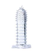 BAILE - PENISHÜLLE MIT TRANSPARENTEN REIZPUNKTEN 14 CM
