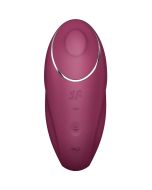 SATISFYER - TAP & CLIMAX 1 AUFLEGVIBRATOR ROT