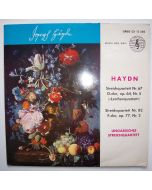 Joseph Haydn (1732-1809) • Streichquartette Nr. 67 & 82 LP • Ungarisches Streichquartett