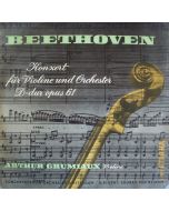 Beethoven (1770-1827) • Konzert für Violine und Orchester LP • Arthur Grumiaux