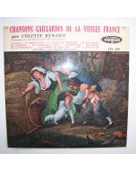 Colette Renard - Chansons Gaillardes de la vieille France 10"