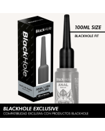 BLACK HOLE - ANALGLÄTTUNGSMITTEL-APPLIKATOR, GRÖSSE L, 100 ML