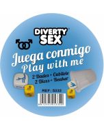DIABLO PICANTE - WÜRFELSPIELPLATZ + POSITIONEN FÜR MÄNNER MIT BECHER