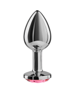 SECRETPLAY - ANALPLUG AUS ALUMINIUM, FUCHSIA, 7 CM