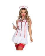 LEG AVENUE - KOSTÜM OBERKRANKENSCHWESTER WEISS S/M