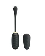 PRETTY LOVE - DOREEN LUXURY WIEDERAUFLADBARES VIBRIERENDES EI SCHWARZ MIT FERNBEDIENUNG