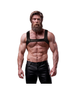 FETISH SUBMISSIVE ATTITUDE - NEOPREN-BRUSTGURT FÜR MNNER, GRÖSSE L