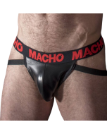 MACHO - MX25RC JOCK ROTES LEDER S