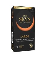 SKYN - GROSSE EXTRA ANPASSUNGSKONDOME 10 EINHEITEN