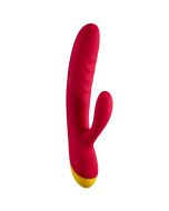 ROMP - JAZZ WIEDERAUFLADBARER HASENVIBRATOR ROT