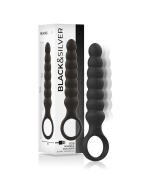 BLACK&SILVER - BOB LEISTUNGSSTARKER ANAL-DILATOR AUS SILIKON